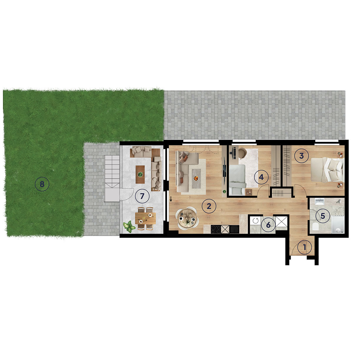 KLARA home stanovi novogradnja Zagreb Utinjska