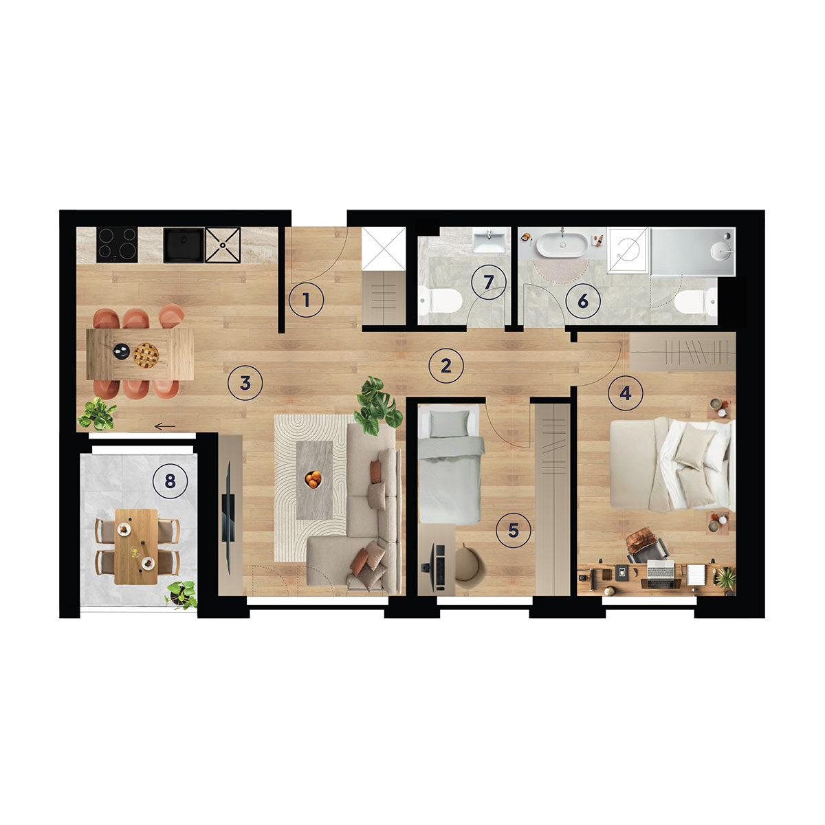 KLARA home stanovi novogradnja Zagreb Utinjska